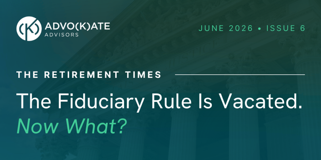 The 2024 fiduciary rule is gone, now what?
